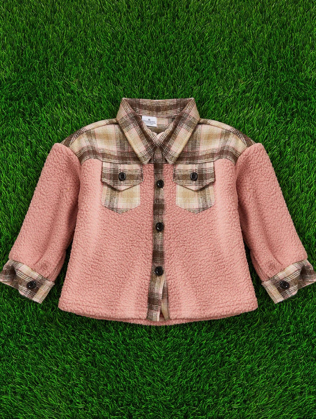 Pink Plaid Shacket