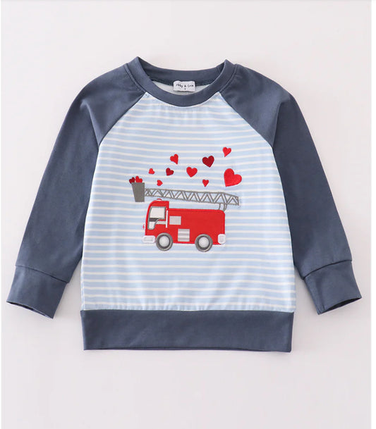 Fire truck Valentine